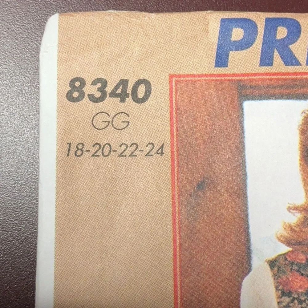 McCall's Easy Stitch 'n Save 8340 Dress Pattern